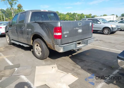 2007 Ford F150 Xlt из США, поврежденный, VIN 1FTRW12W57KD01665